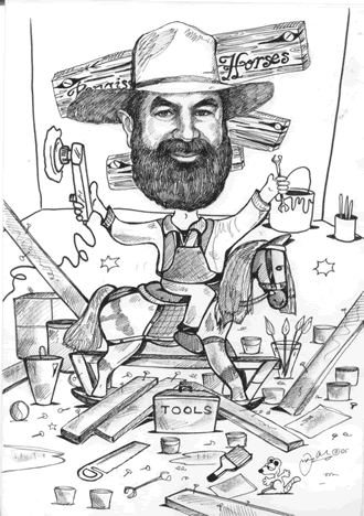 Chris Woolcock Cartoon